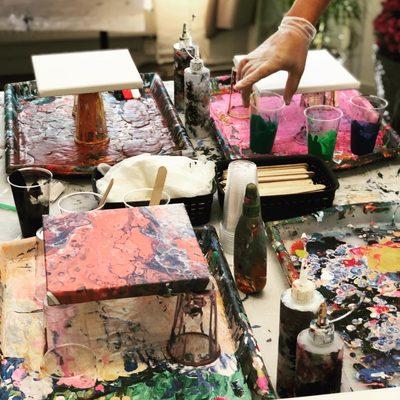Acrylic Pour Experiences