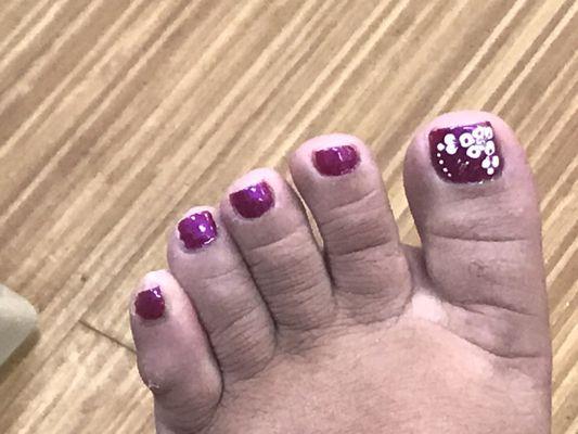 Pardon the sausage toes.. vacation ready!