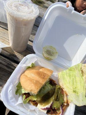 One of their food options