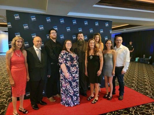 Our Crew at the 2024 Stark County Choice awards winning Best Oil Change in Stark County