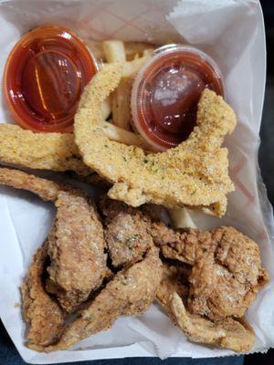 Chicken and Catfish combo