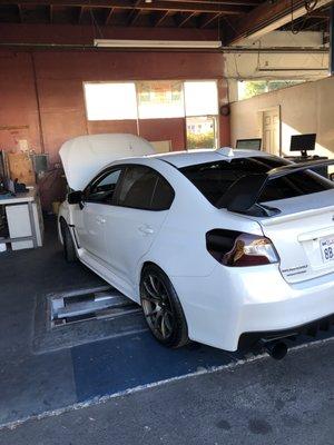 Smog inspection wrx sti