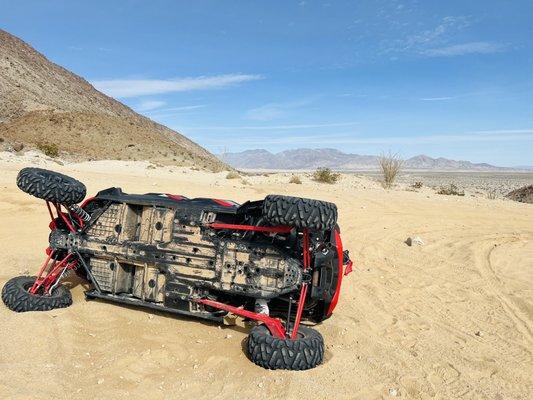 Polaris RZR Rolled Over