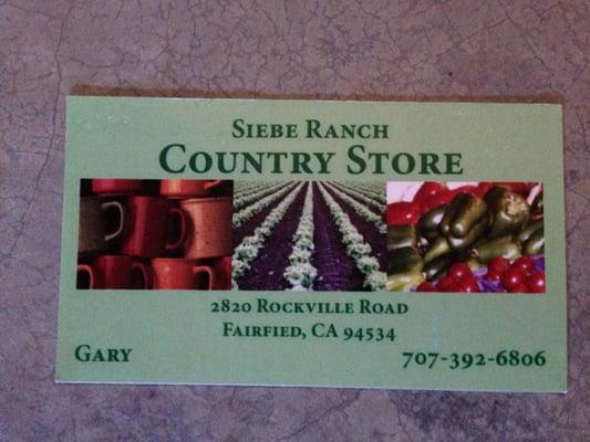 The Siebe Ranch Country Store