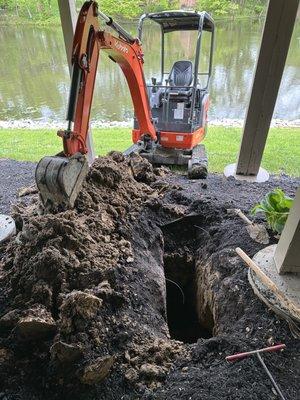 We have equipment for the smallest repairs to complete installation