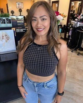 Amy always does the damn thang! Hair on fleek!!