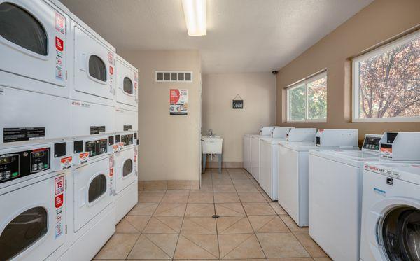 Larger laundry room