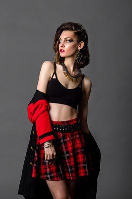 Model Aliaksandra Luhauskaya