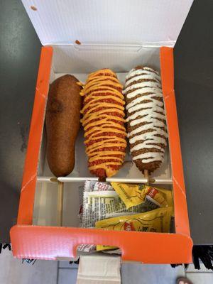 Two Hands Seoul Fresh Corn Dogs