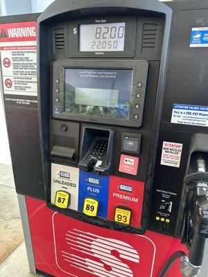 Great $.18 per gallon discount