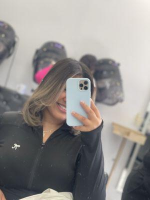 my hair is super healthy thanks to Caroline Style Spot!!! the best place!!!