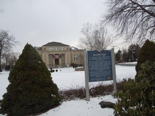 Ellington Historical Marker