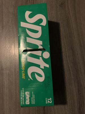 Sale: SPRITE , 12 cans. $10.99. When you buy 2 Boxes of Soda , you get 2 boxes FREE.