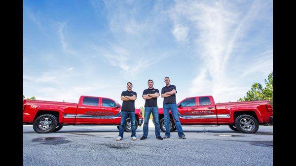 Onsite Shine crew after picking up the IDA Mobile Detailer of the year award.