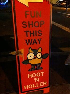 Cute sign!