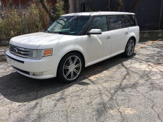 2010 Ford Flex!! Thanks Tiffany and the amazing crew at RimTyme for your amazing service!