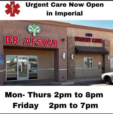 Extensive hours, with efficient and quick , affordable service.