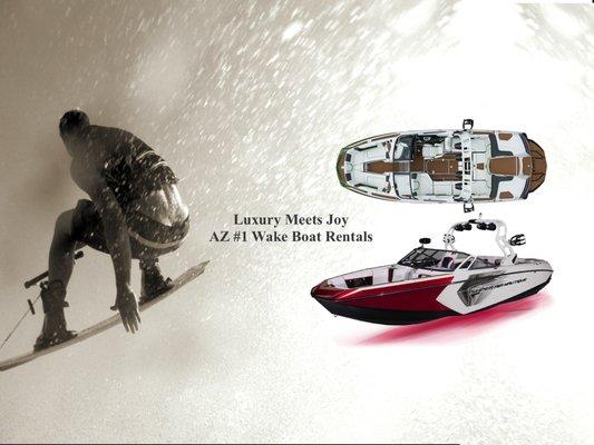 Luxury Wake Boat Rentals