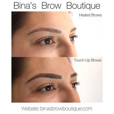 Beautiful Full Brows with MICROBLADING