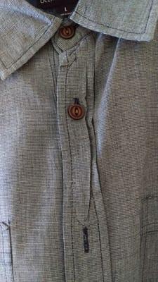 Pictures say it all.... Massive wrinkles pressed right into my shirts at eye level... Complete garbage.