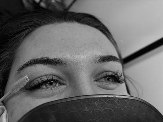 Classic lash extensions