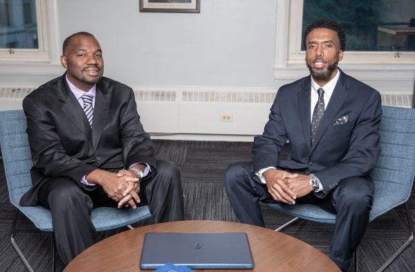 Attorney Bracey (left) and Attorney Kelly (right)