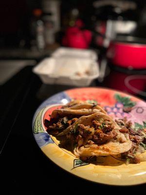 Leftover tacos are way better than no tacos at all. #tacoselcompita