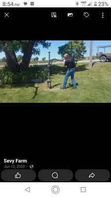 Now we have water even when the power is out!