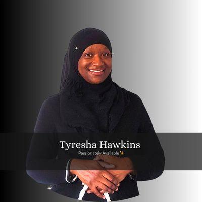 Hi My name is Tyresha Hawkins. I am a Licensed Life Insurance Agent, looking forward to serving you.