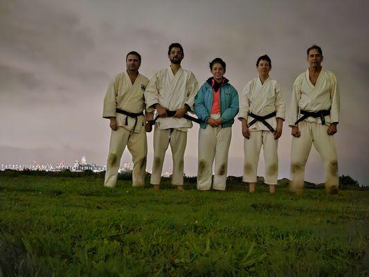 New Years 2024 special outdoor practice