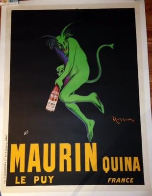 Green Devil by Cappiello. One of the most copied posters in History!