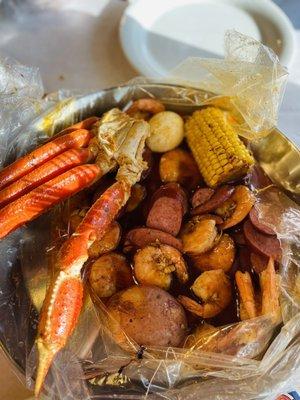 Combo A 1/2 lb. Snow Crab Legs, 1/2 lb. Shrimp