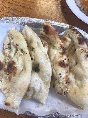 Garlic naan