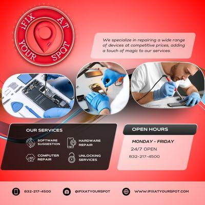 iFix At Your Spot Mobile Repair - West Houston