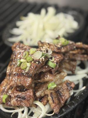 LA Galbi short ribs Korean Barbecue