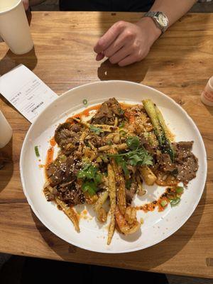 Beef Dry Pot