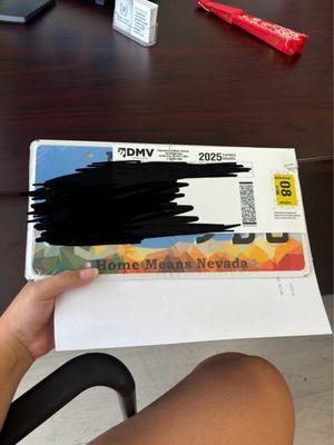 Receiving my plates from Liz Morejon so excited and it was the quickest thing ever only 2 days