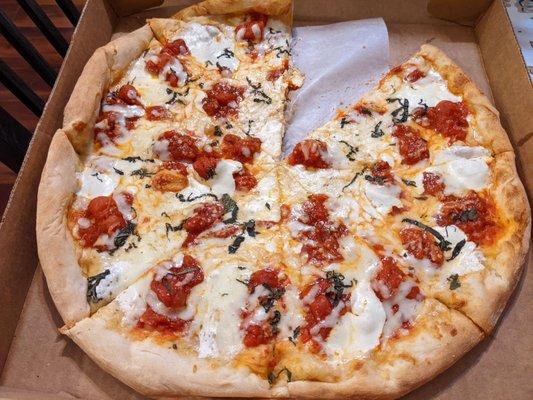 Margherita pizza