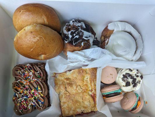 Fluffing Feathers and Flour