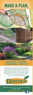 Let us make your landscaping the envy of your neighborhood!