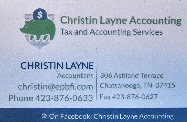 Christin Layne Accounting