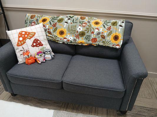 There is Heidi the hedgehog and her friends.