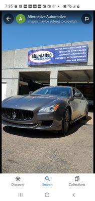 maserati quattroporte service