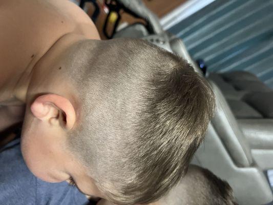 Nice clean, quick fade.