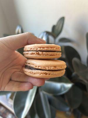Chocolate Orange Macaron