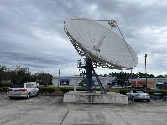 Typical of the equipment that we sell. This is a Vertex 9M Satellite Antenna