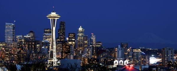 Seattle Skyline from Queen Anne Hill