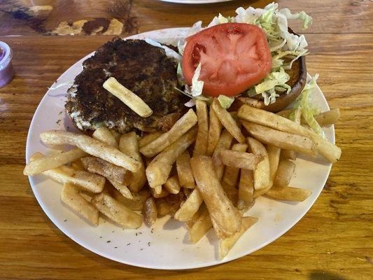 The Cozy Kitchen Crab Cake Sandwich