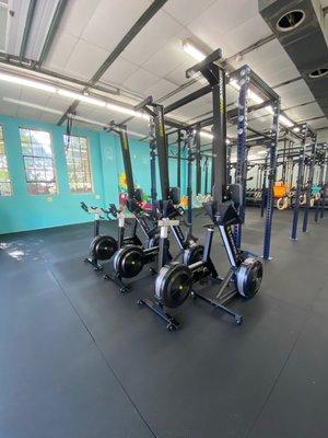 Main space/equipment.