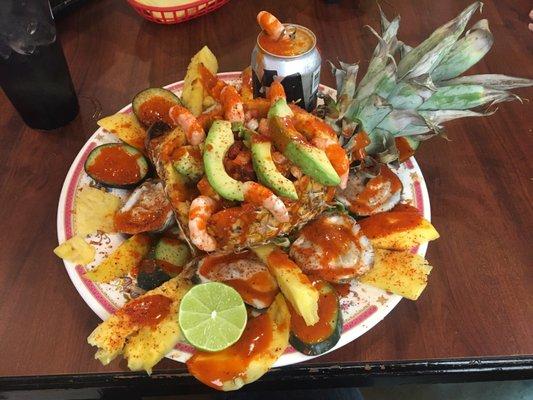 Delicious fresh seafood